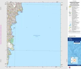 Bondi 9130-2S Topographic Map 1:25k