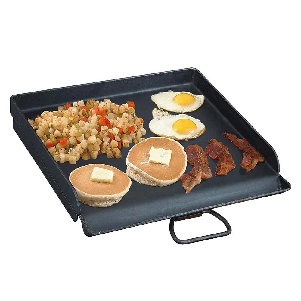 Camp Chef - 14 Inch Flat Top Griddle Cast Iron Cooktop (Single Burner)