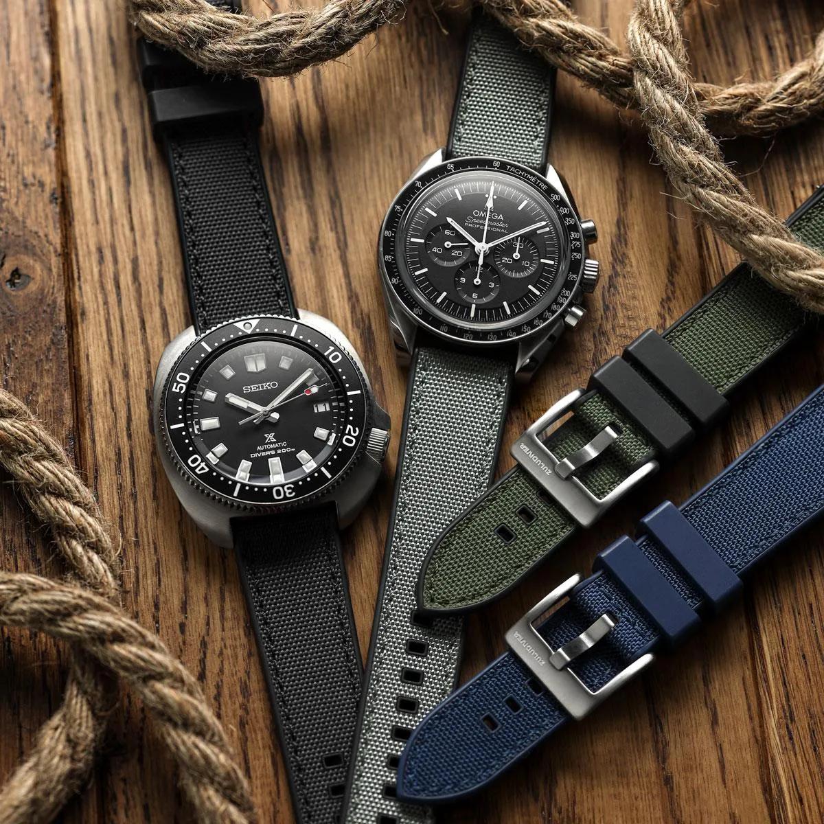 Endurance Extreme Rubber Watch Strap - Terra Nova