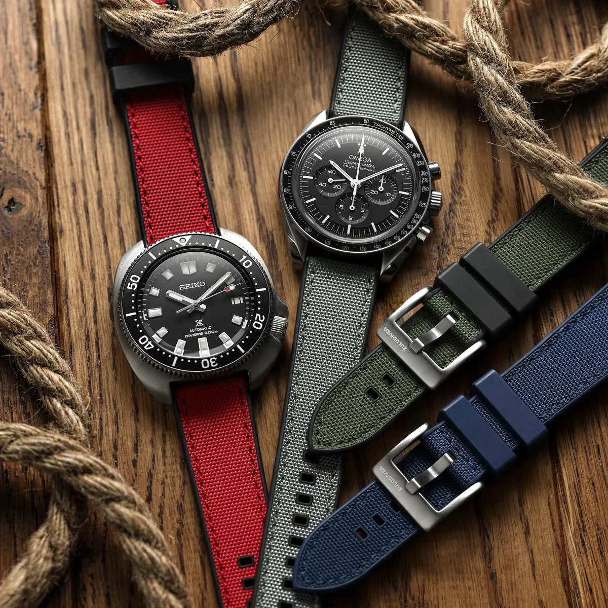 Endurance Extreme Rubber Watch Strap - Terra Nova