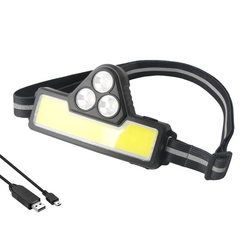 Head-mounted High-brightness LED Cycling Head Light - Heaiper