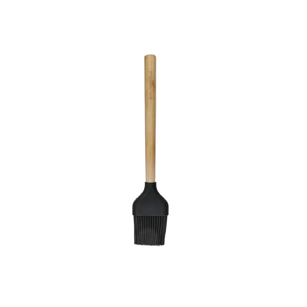 KitchenAid Maple Handle Silicone Basting Brush