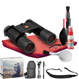 Leica 10x25 Trinovid BCA Binocular  - Exclusive Outdoors Binoculars Kit