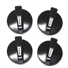 LPG Gas Stove Knob / Gas Stove Switch (Unbreakable, (Black)