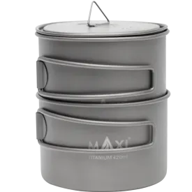 Maxi | Titanium 420-750 Dual Pot