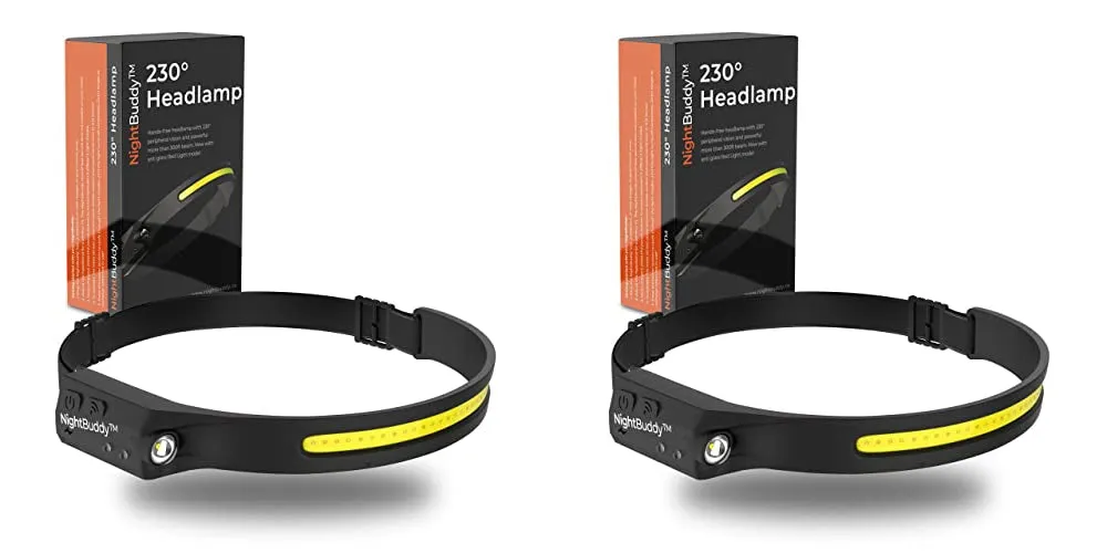 NightBuddy Genuine Authentic - World’s #1 LED Headlamp For Perfect Night Vision