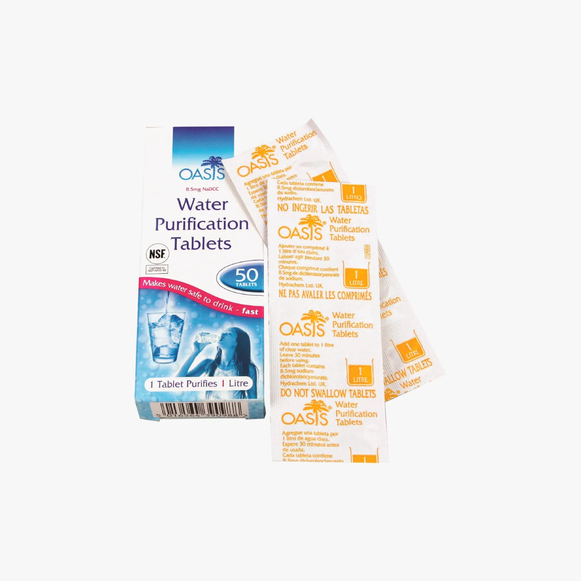 Oasis Water Purification Tablet