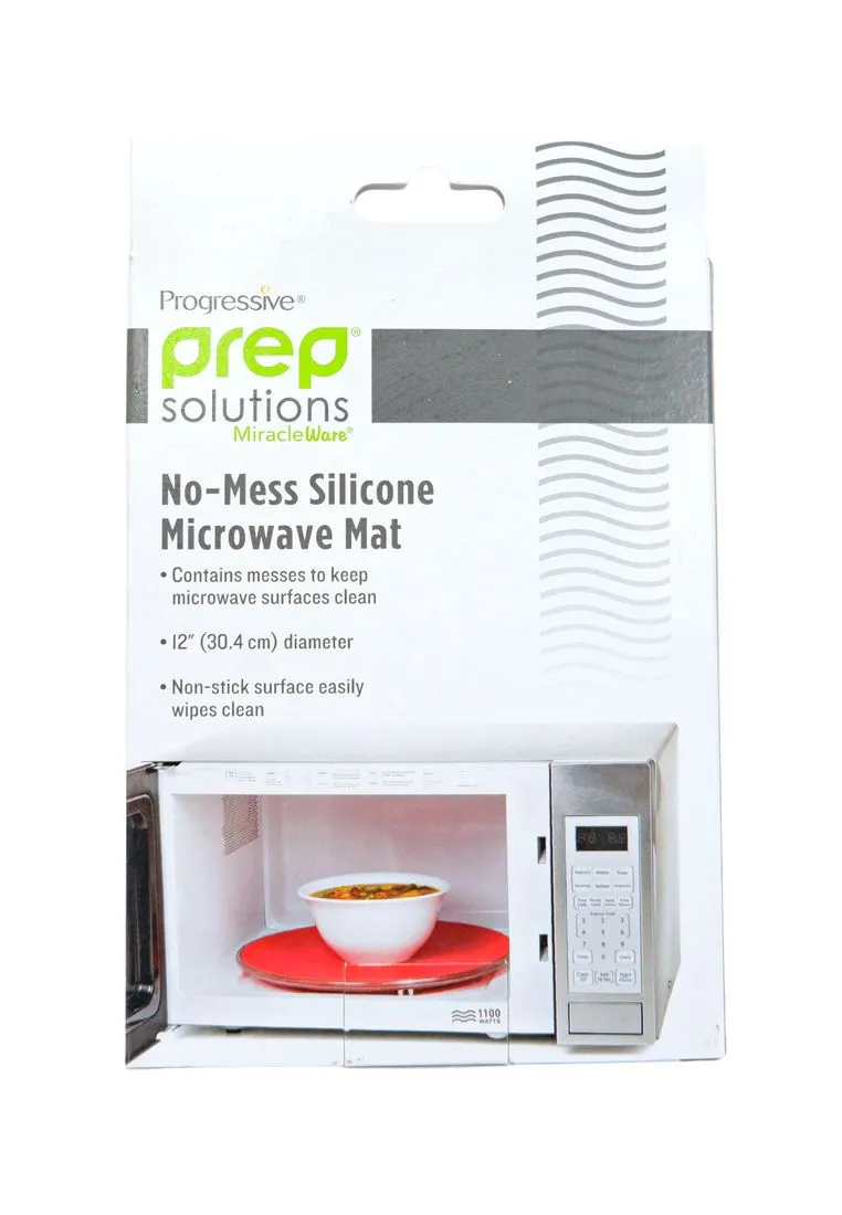 Progressive No-Mess Silicone Microwave Mat