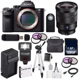 Sony Alpha a7S II a7S Mark II a7SII ILCE7SM2/B Mirrorless Digital Camera (International Model)   Vario-Tessar T FE 16-35 Lens Blogger Bundle