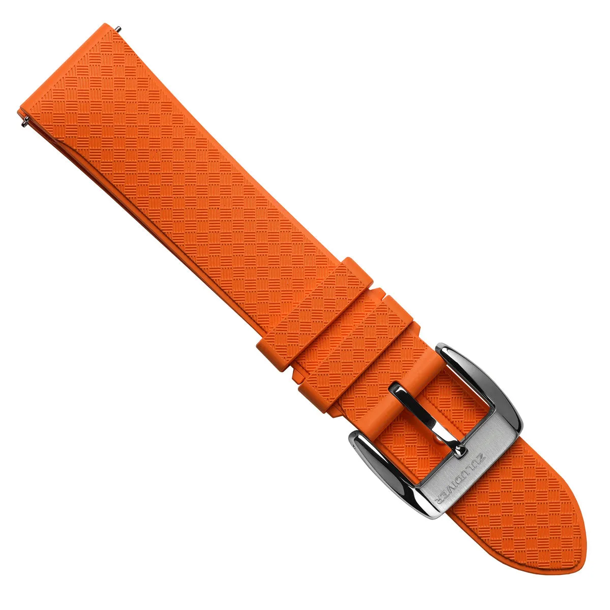 StormTropic Rubber Watch Strap (MKII) - Sunset Orange