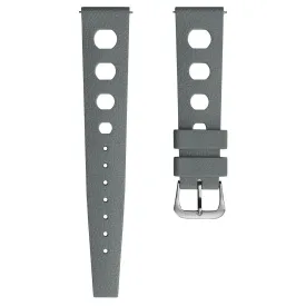 Tropical Regis FKM Rubber Watch Strap - Grey