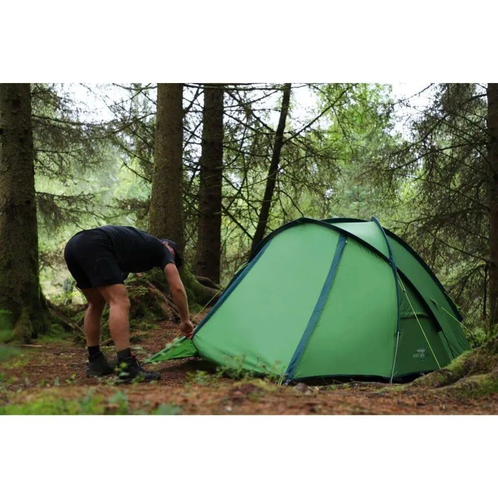 Vango Apex Geo 300 Tent - 3 Man Semi-Geodesic Trekking Tent (Pamir Green)