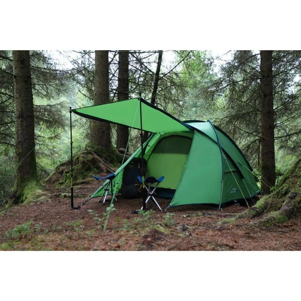 Vango Apex Geo 300 Tent - 3 Man Semi-Geodesic Trekking Tent (Pamir Green)